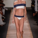 bikini azul y blanco estilo marinero Lenny Niemeyer verano 2016