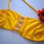 Bikinis Coloma amarilla verano 2018