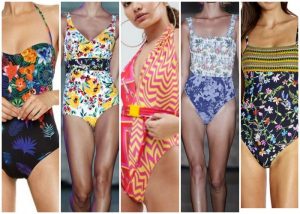 combinar estmapas moda en trajes de baño verano 2019
