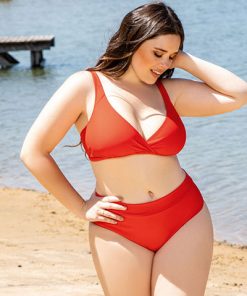 bikini roja talla grande verano 2020 COCOT
