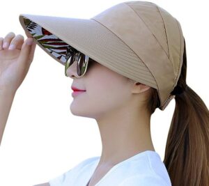 gorra con vicera ancha para mujer verano 2021 - Looks de verano