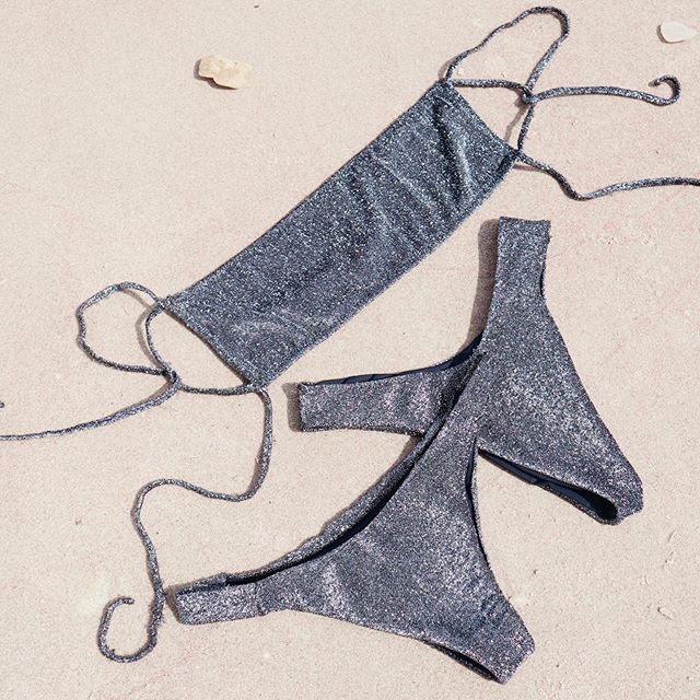 bikini lurex bando verano 2021 Compania del Sol