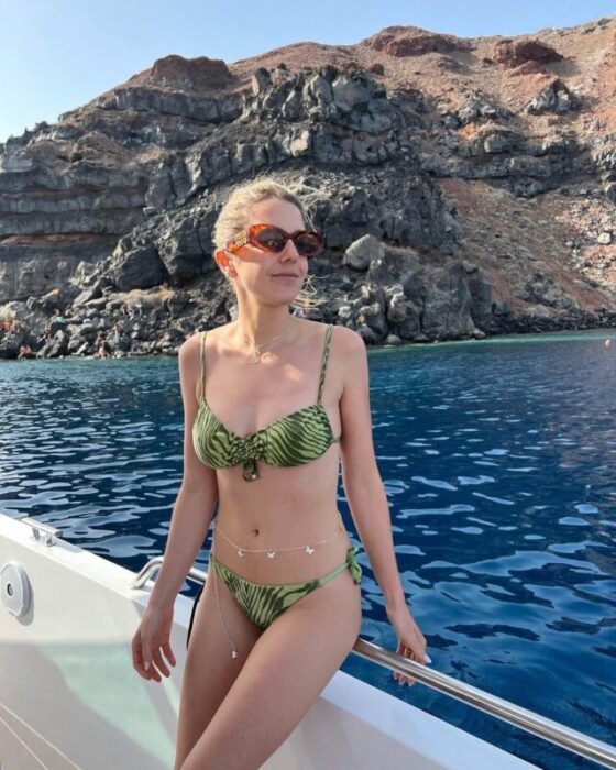bikini verde estampada verano 2023 Compania del Sol
