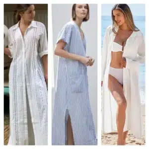 Vestidos de moda para playa verano 2025