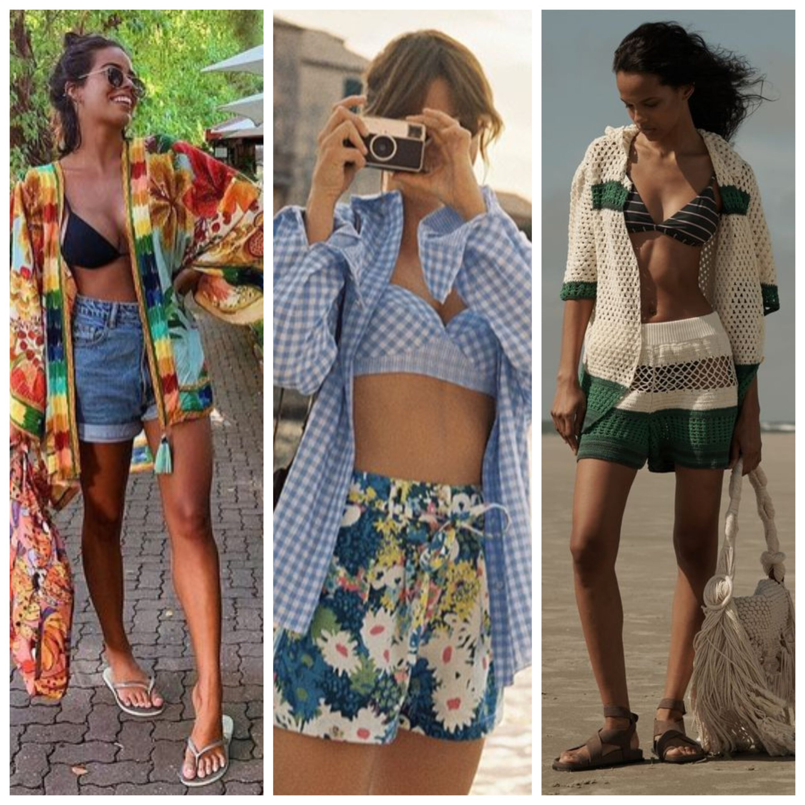 Outfits playa con short