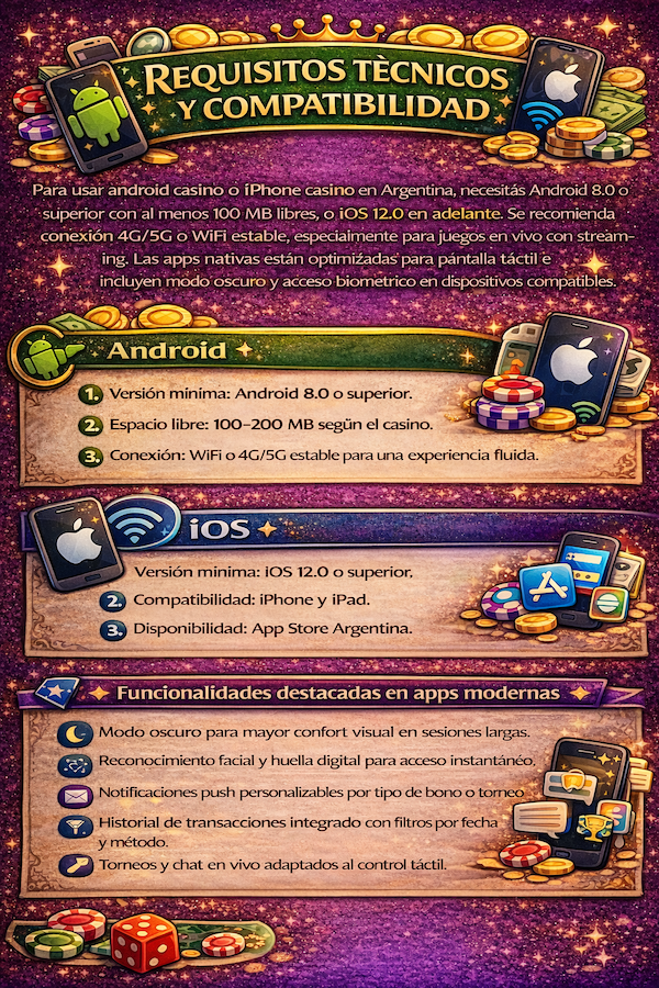 Requisitos técnicos y compatibilidad